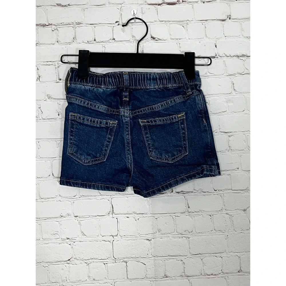 Gap Kids Girls Denim Pleated Skort Medium Wash Blue Size 4 Years NWT 532826-00-1
